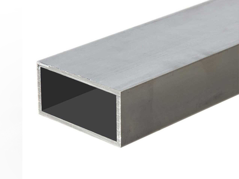 Rectangular Aluminum Rail 3" X 2" X 0.093" X 24'