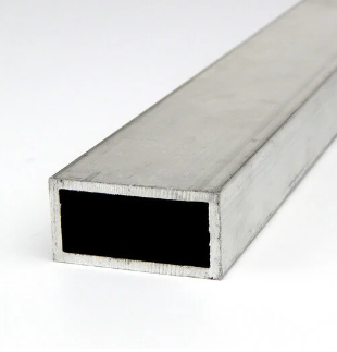 Rectangular Aluminum Rail 2" X 1" X 0.062" X 24'