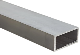 Rectangular Aluminum Rail 4" X 2" X 0.093" X 24'