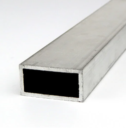 Rectangular Aluminum Rail 4" X 2" X 0.093" X 24'  